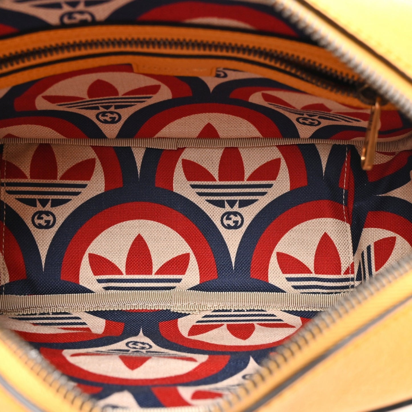 Gucci x Adidas Mustard Yellow Crossbody Bag