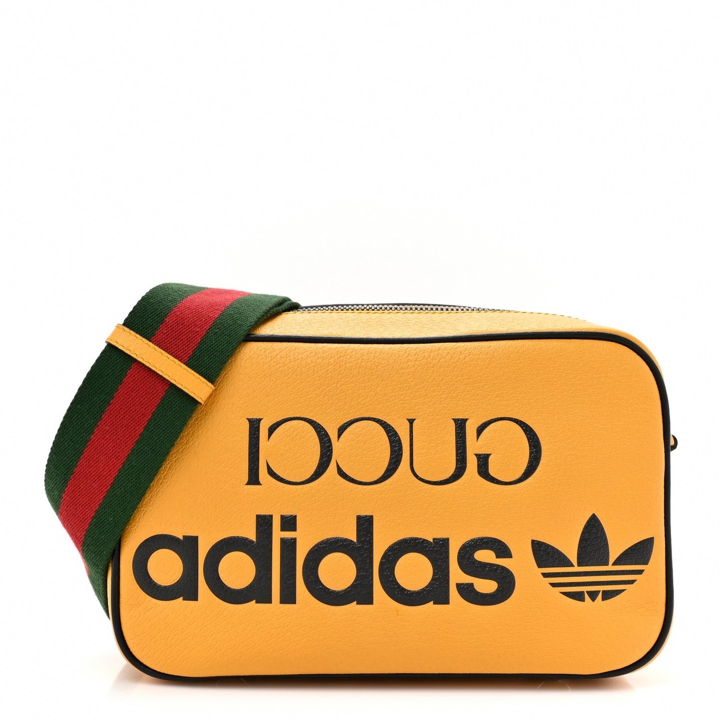 Gucci x Adidas Mustard Yellow Crossbody Bag