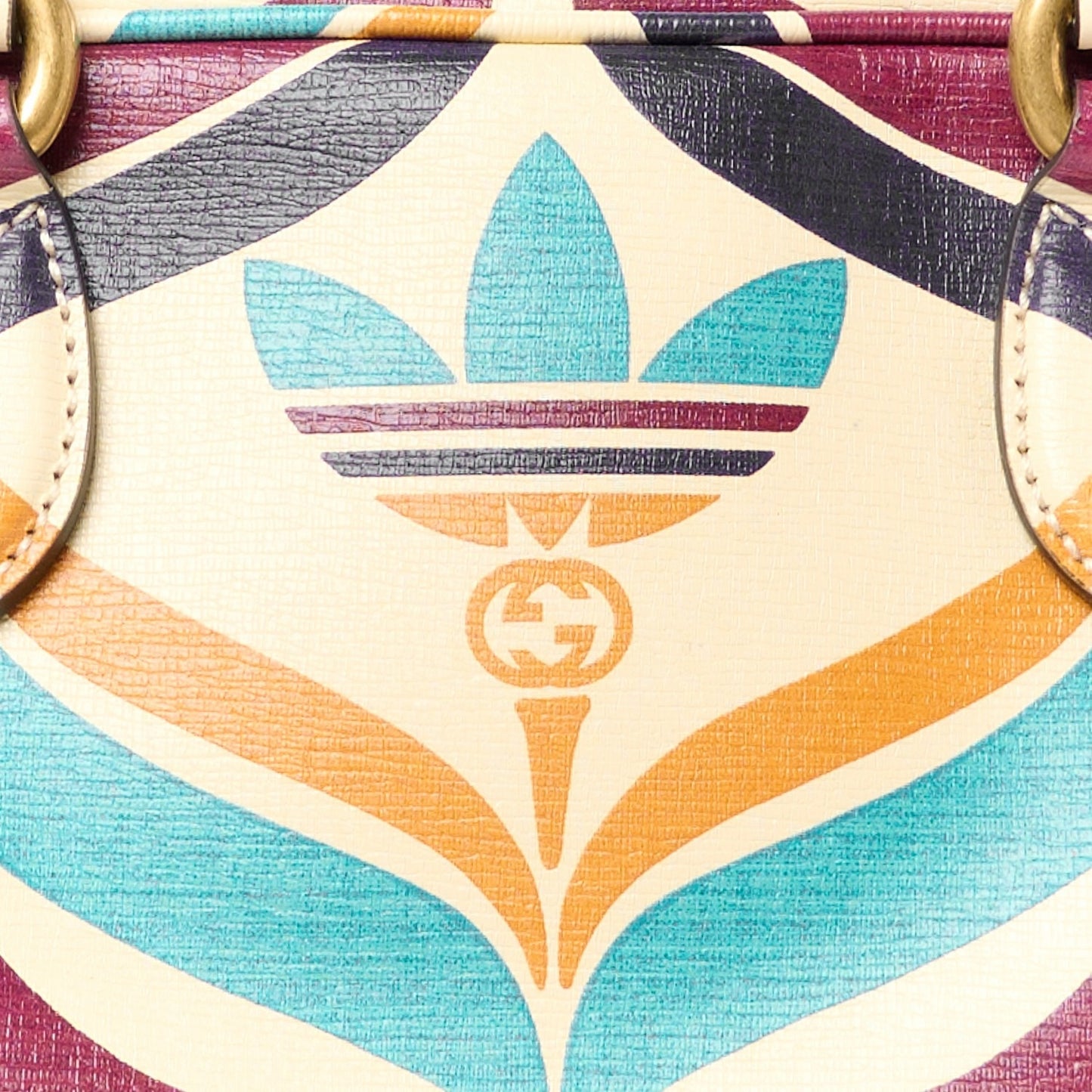 Gucci x Adidas Retro Bloom Duffel Bag