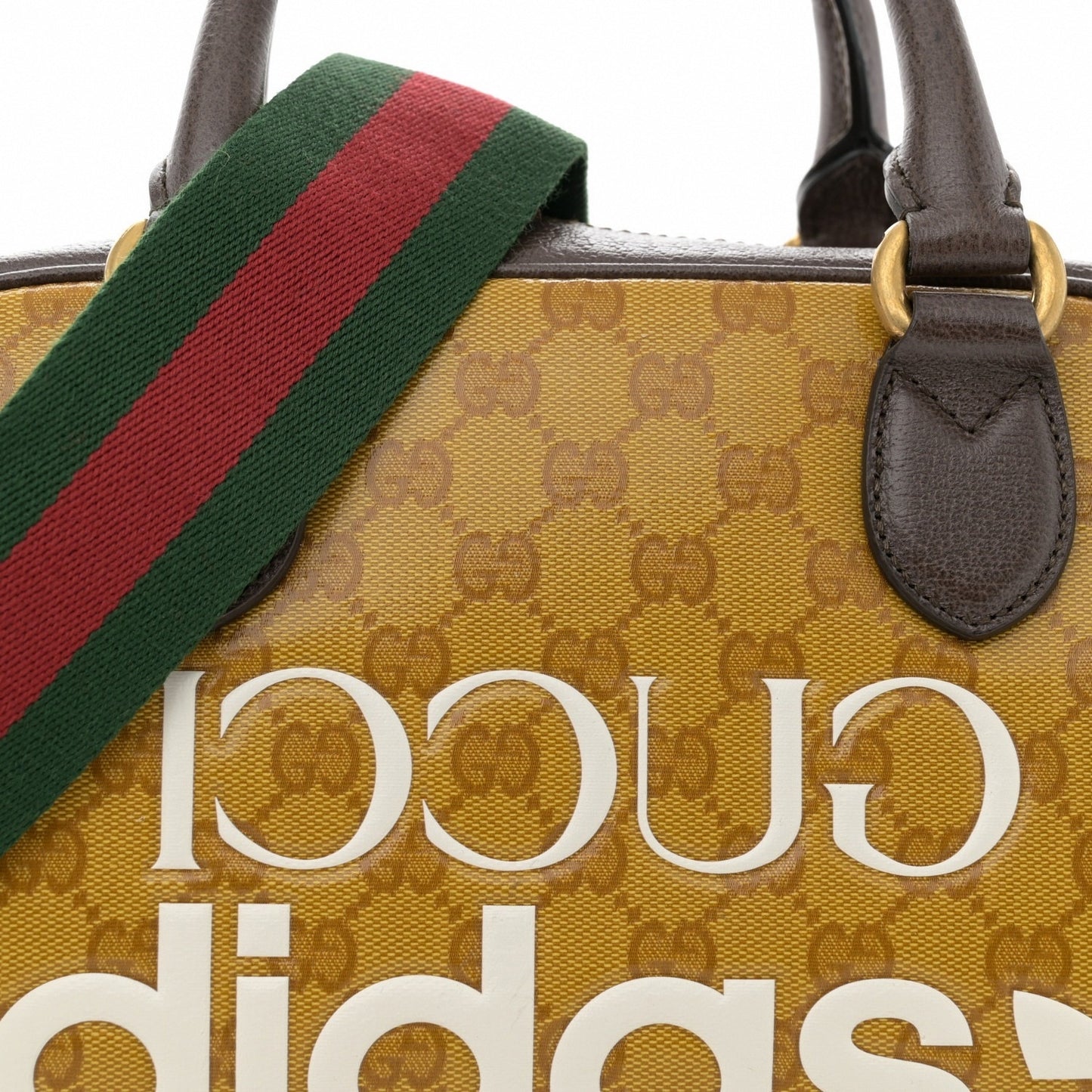 Gucci x Adidas Monogram Duffel Bag