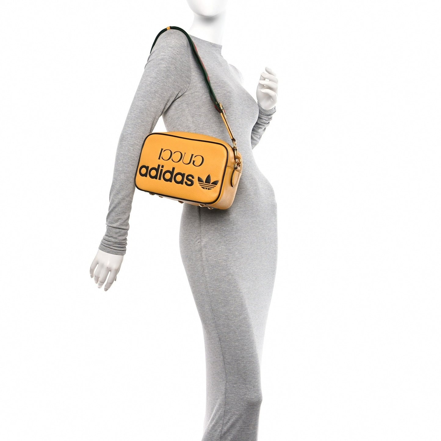 Gucci x Adidas Mustard Yellow Crossbody Bag