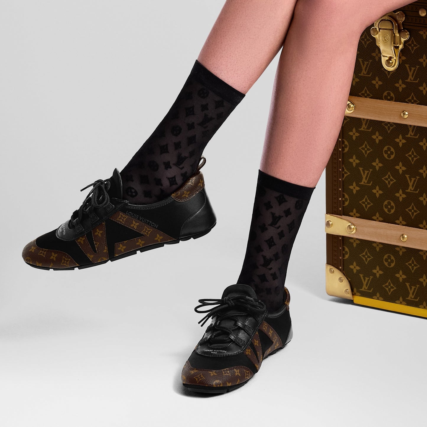 Louis Vuitton Sneakerina - Black