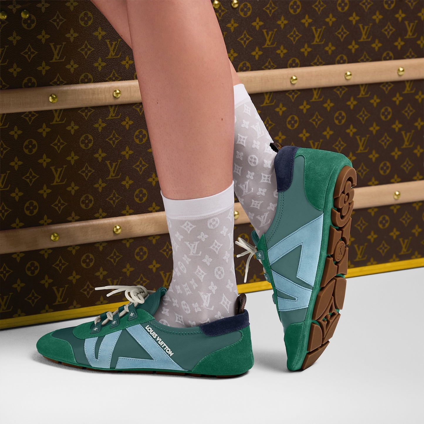 Louis Vuitton Sneakerina - Vert