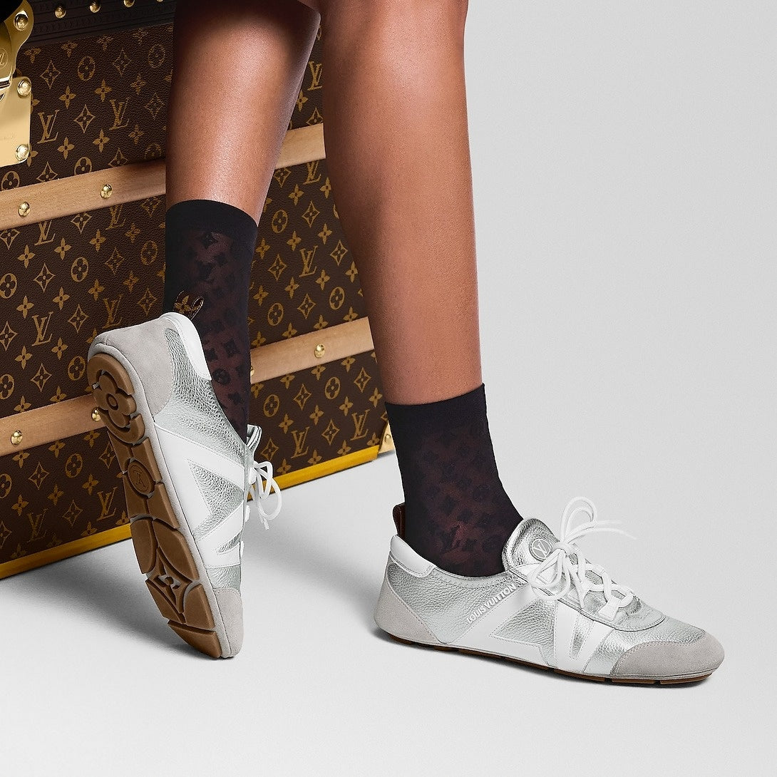 Louis Vuitton Sneakerina – Silver