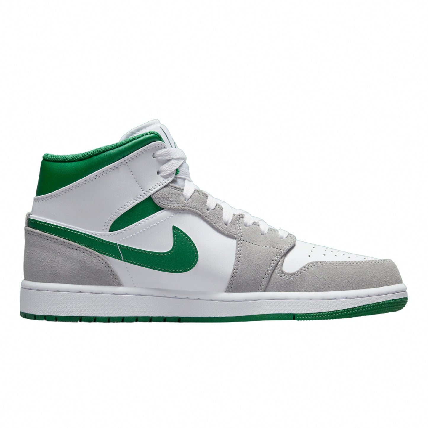 Air Jordan 1 Mid ''White Green''