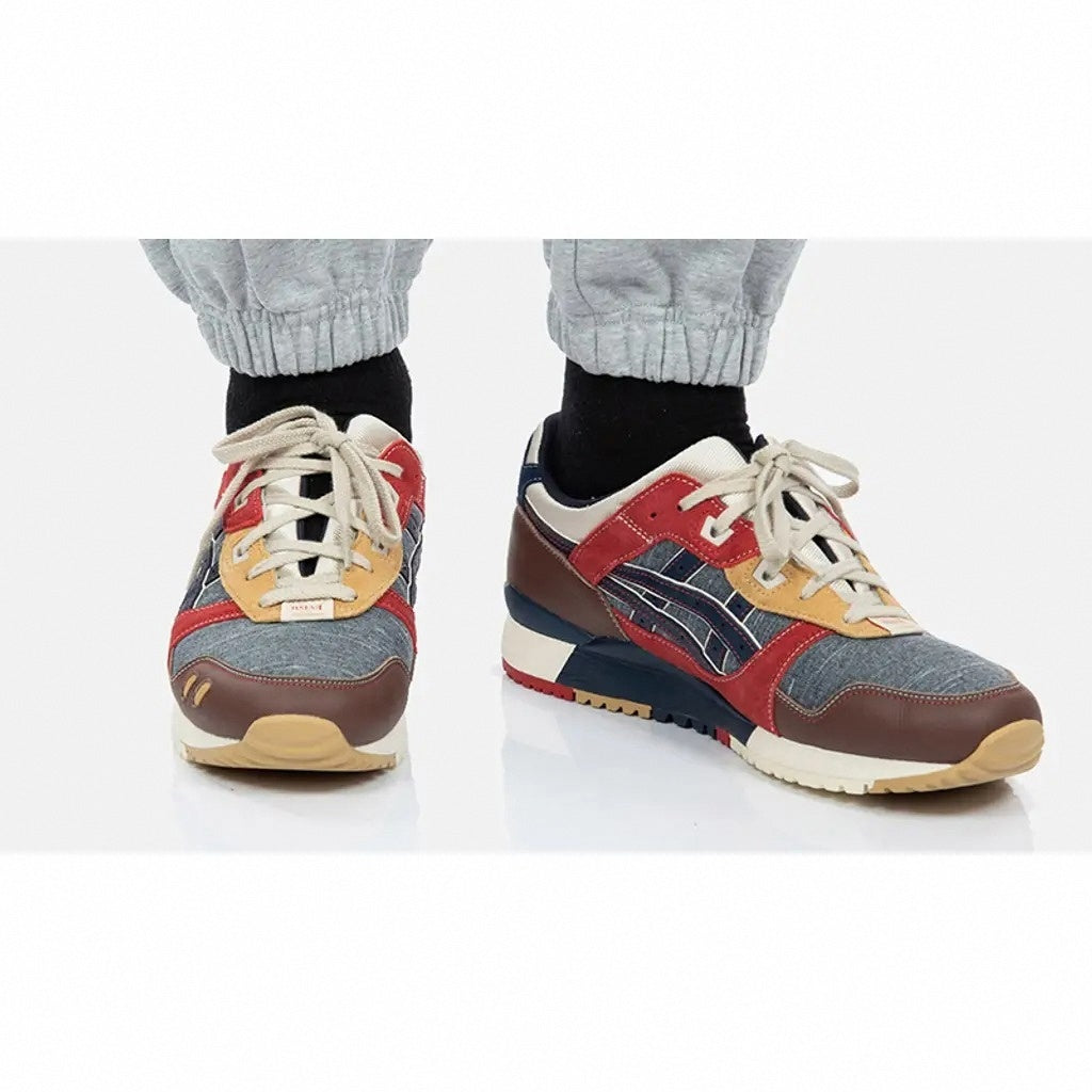 EVISU x ASICS GEL-LYTE 3 Denim Red Navy