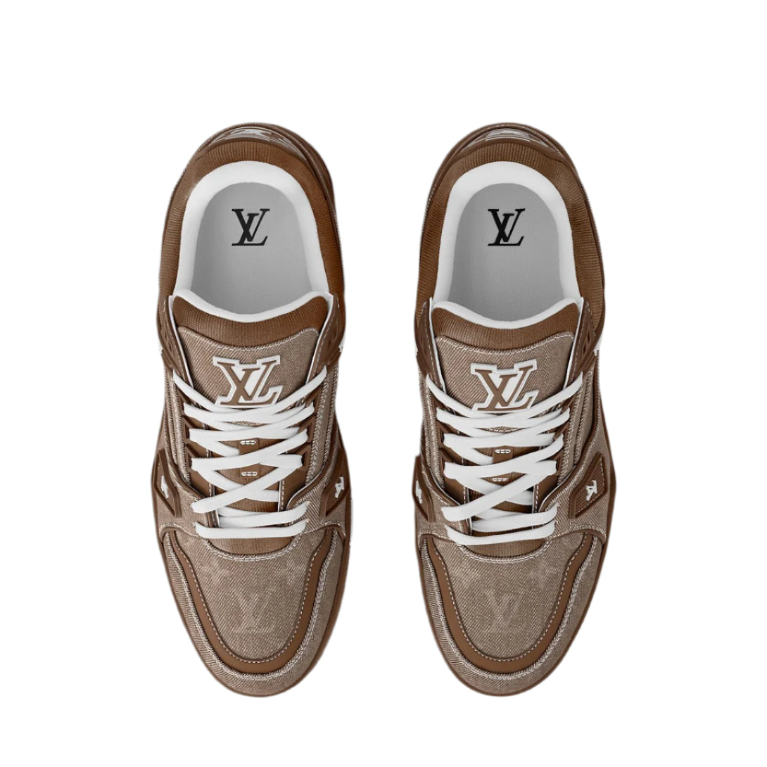 Louis Vuitton Trainer - Brown Monogram Denim