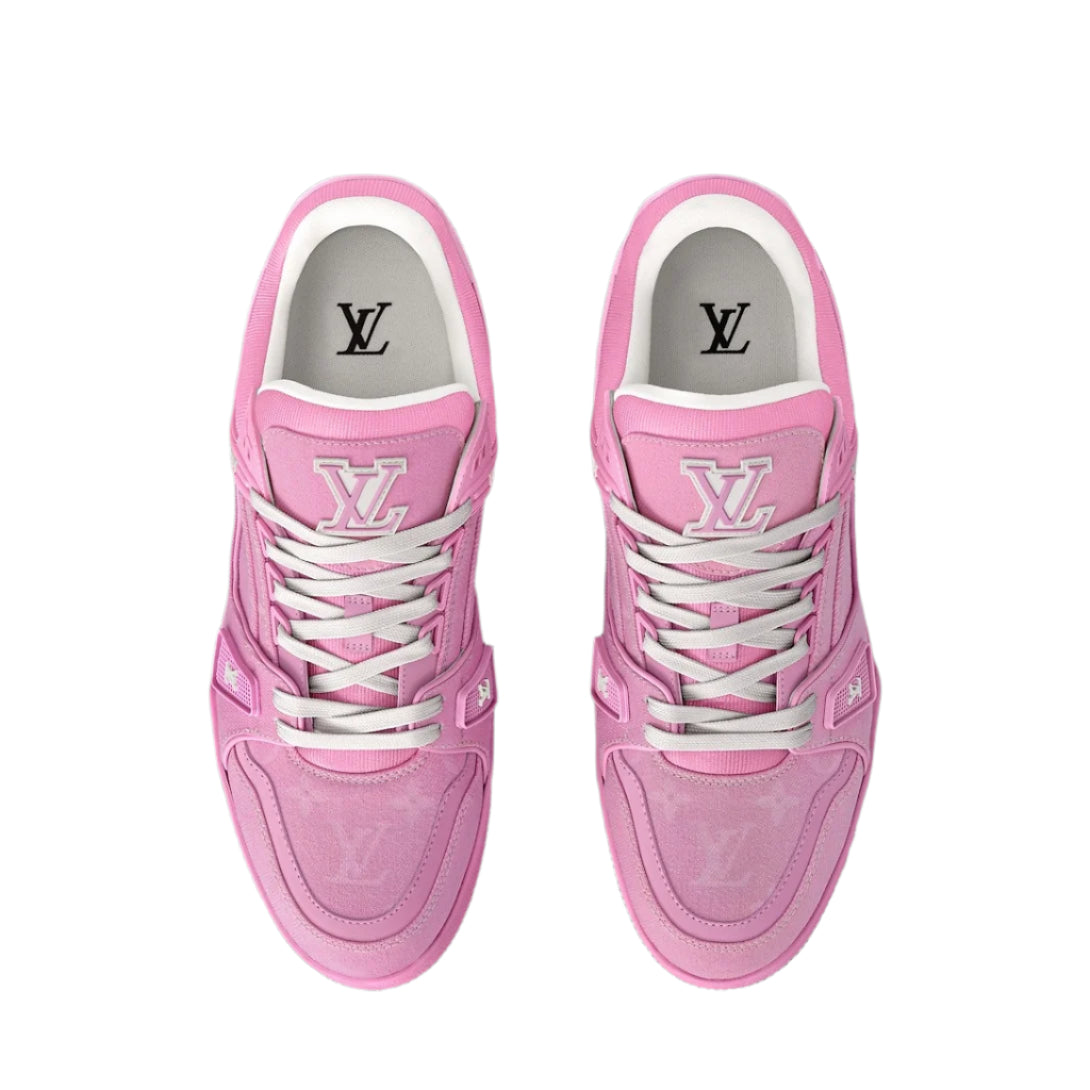 Louis Vuitton Trainer - Pink Monogram Denim
