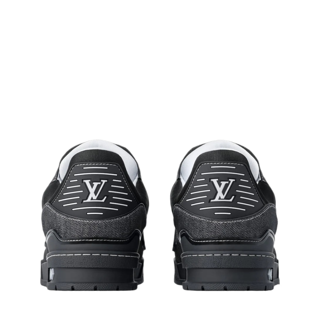 Louis Vuitton Trainer - Black Monogram Denim