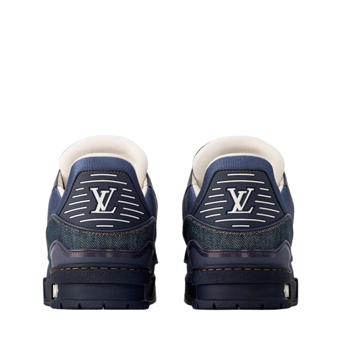 Louis Vuitton Trainer - Navy Blue Monogram Denim