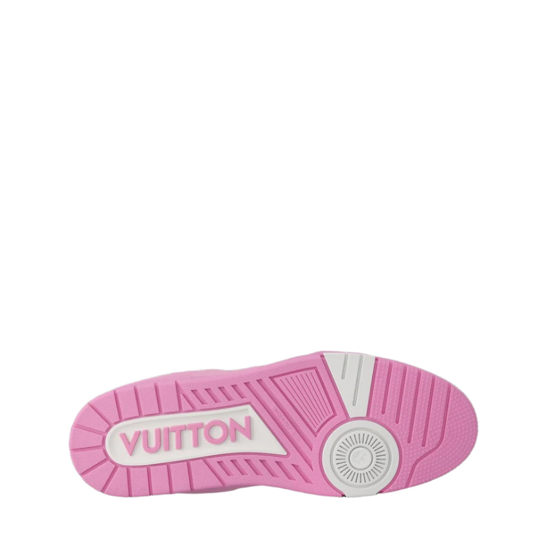 Louis Vuitton Trainer - Pink Monogram Denim