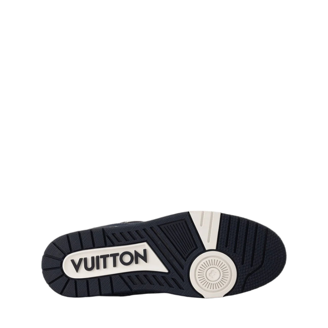Louis Vuitton Trainer - Navy Blue Monogram Denim