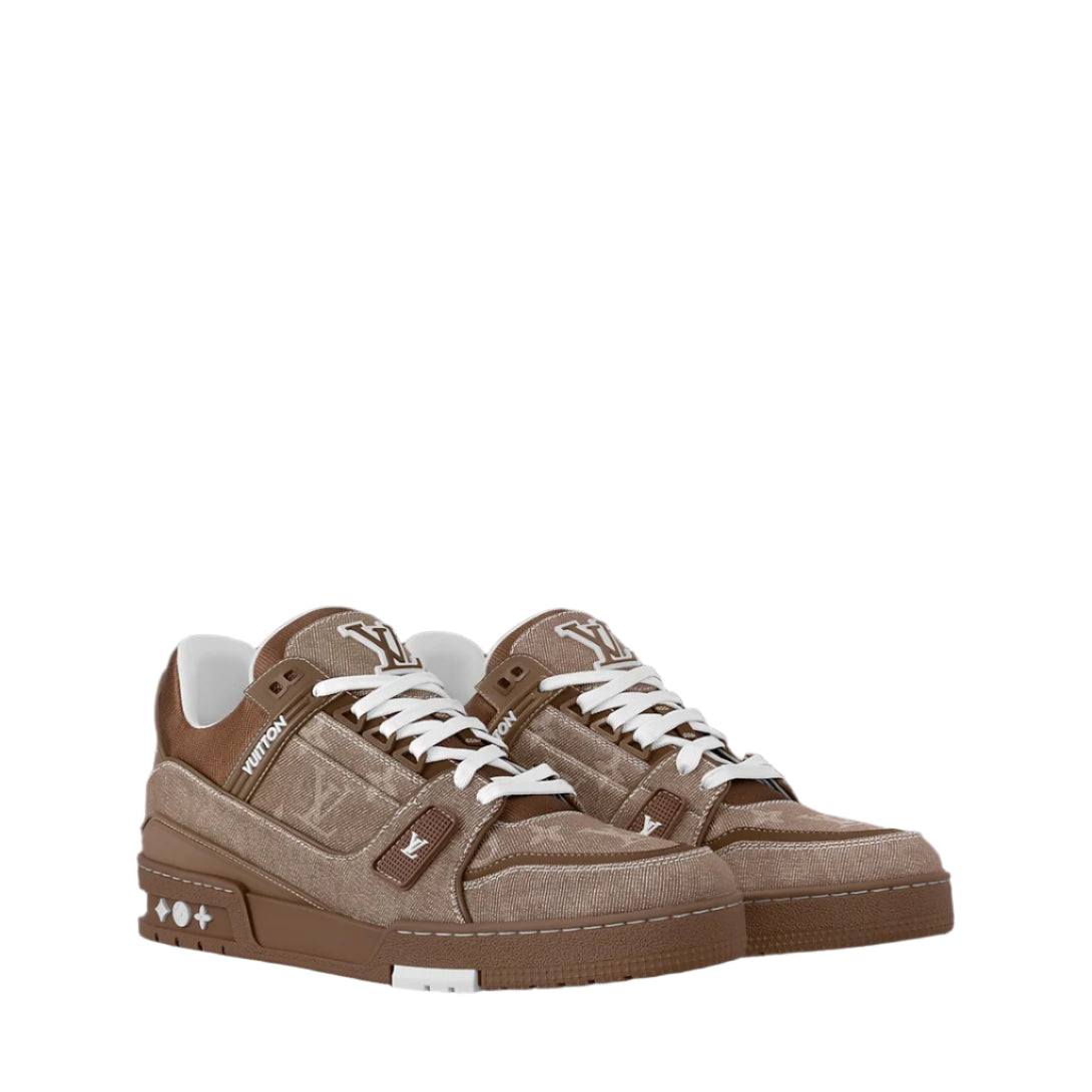Louis Vuitton Trainer - Brown Monogram Denim