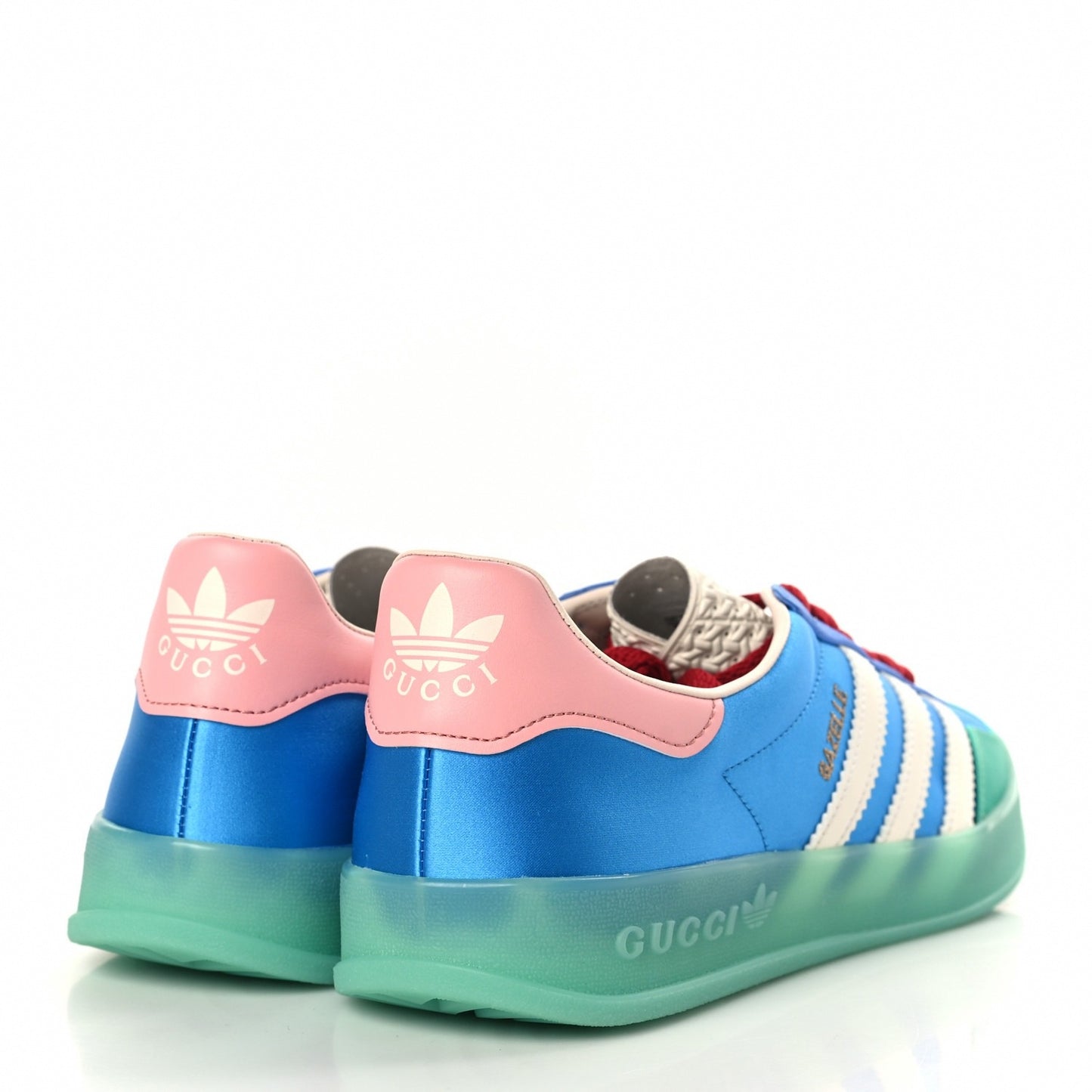 Adidas x Gucci Gazelle Sneakers 9 Jade Capri Avio